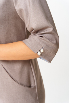 Платье Moda Versal П2570 ореховый - фото 4