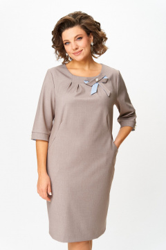 Платье Moda Versal П2570 ореховый - фото 2
