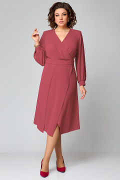 Платье Мишель стиль 1235-1 ягодный - фото 3