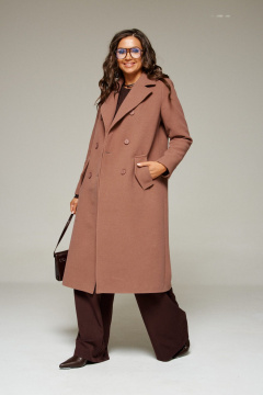 Пальто Beautiful&Free 7029 какао - фото 1