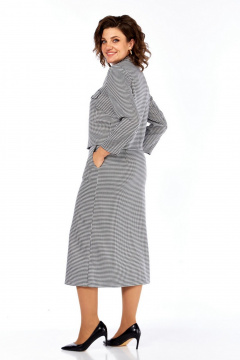 Жакет, юбка Милора-стиль 1382 гусь-лапка - фото 4