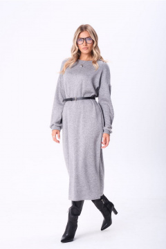 Платье AMUAR 1084 серый - фото 1