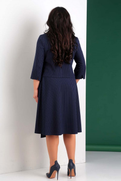 Комплект блуза и юбка из костюмной ткани деловой Liona Style 662 - фото 3