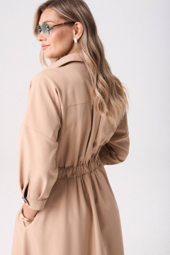 Платье Anastasia 1229.1 бежевый - фото 4