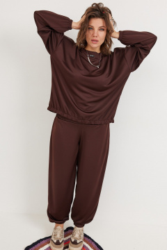 Брюки, свитшот BegiModa 3099 мокко - фото 5