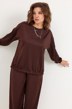 Брюки, свитшот BegiModa 3099 мокко - фото 4