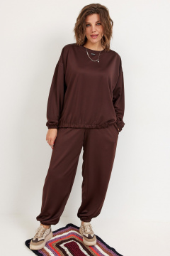 Брюки, свитшот BegiModa 3099 мокко - фото 1