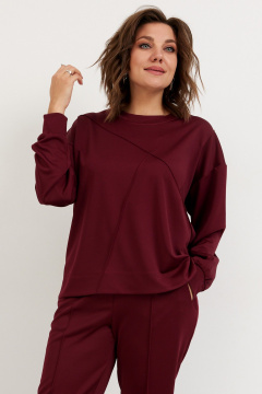 Брюки, свитшот BegiModa 3100 вишня - фото 4