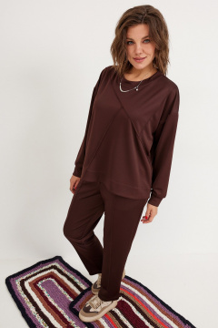 Брюки, свитшот BegiModa 3100 мокко - фото 3
