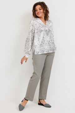 Брюки BegiModa 6073 пепел - фото 2