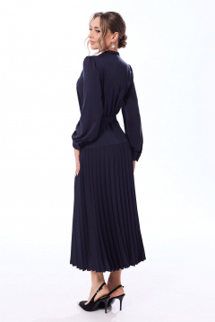 Платье Golden Valley 44267 темно-синий - фото 3