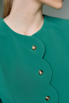 Платье Lokka 1708 зеленый - фото 4