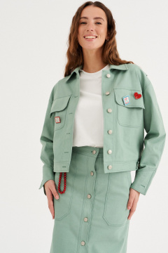 Жакет Morozov Amavie 3.2193_A1 зеленый - фото 1