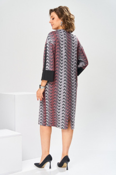 Платье Romanovich Style 1-2459 серо-розовый - фото 4