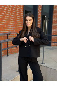 Жакет THE.WOMAN 0351 черный - фото 4