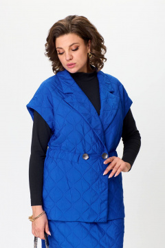 Жилет, юбка Anastasia 1171.1 индиго - фото 5