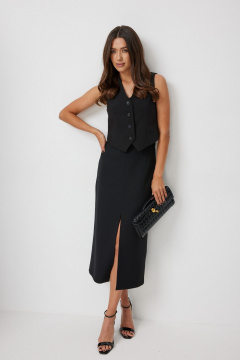 Юбка T.N.D М369 черный - фото 5