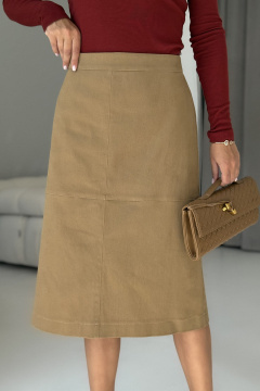 Юбка DAVA 5235 бежевый - фото 5