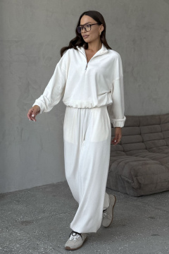 Брюки, джемпер DAVA 2234 молочный - фото 2