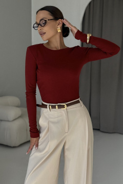 Джемпер DAVA 4230 бордо - фото 2