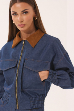 Жакет N.O.W. 1606 синий - фото 2