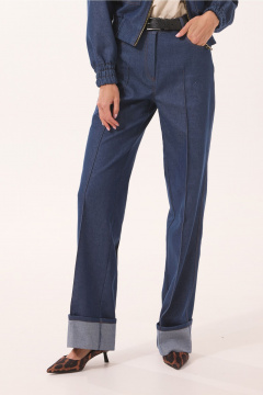 Брюки N.O.W. 1607 синий - фото 2