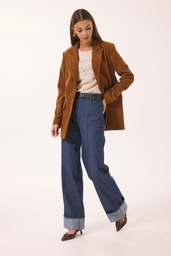 Брюки N.O.W. 1607 синий - фото 1