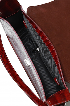 Сумка Galanteya 52418.25с1274к45 бордо/коричн - фото 5