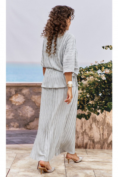 Платье Vittoria Queen 26283 серебро - фото 5