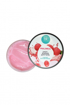 Крем для тела Belkosmex MALINKA line Крем-флюид для тела с маслом косточек малины - фото 1