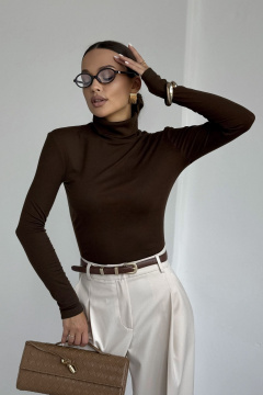 Джемпер DAVA 4231 шоколад - фото 4