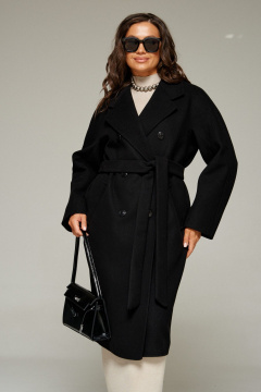 Пальто Beautiful&Free 7031 черный - фото 5