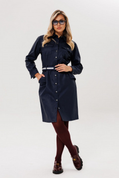 Платье Anelli 1656 бенгальский_залив - фото 5