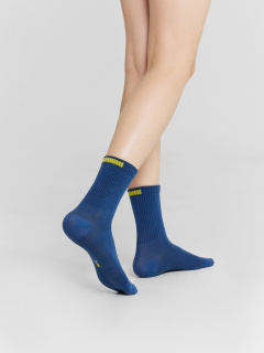 Носки Mark Formelle 444A-1937/B4-233444A джинсовый_св.оливка_белый_рис.1937 - фото 2