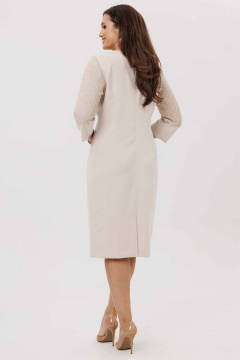 Платье Mislana 1244 ваниль - фото 4