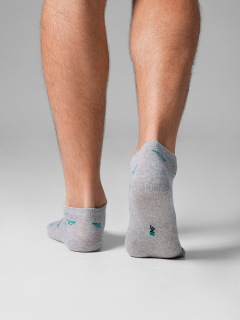 Носки Mark Formelle 104K-2734/24104K серый_меланж_рис.2734 - фото 2