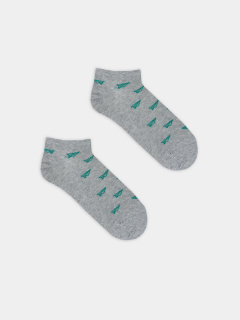 Носки Mark Formelle 104K-2734/24104K серый_меланж_рис.2734 - фото 4