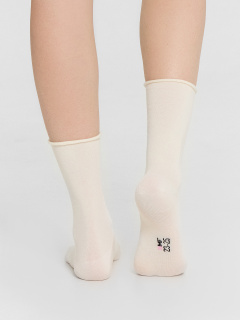 Носки Mark Formelle 245K-1303/22245K молочный_рис.1303 - фото 4