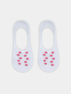 Носки Mark Formelle 346K-3129/25346K белый_000Н_Нанесение_силикона_на_пятку - фото 5