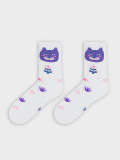 Носки Mark Formelle 430K-3063/B4-25430K-1 белый_рис.3063 - фото 1