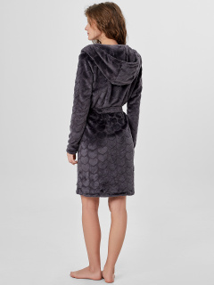 Халат Mark Formelle 552278/25-36110ПП-15 серые_сердечки - фото 2