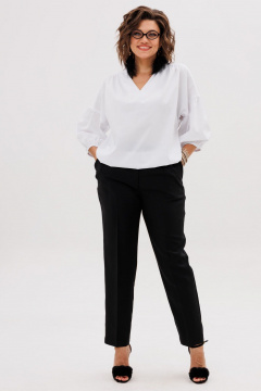 Брюки Anelli 1718 тень - фото 1