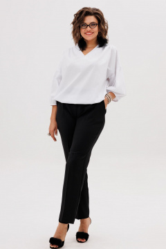 Брюки Anelli 1718 тень - фото 3