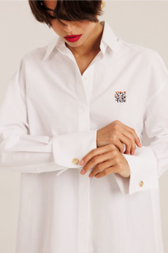 Блуза DILIA 6.002 белый - фото 2