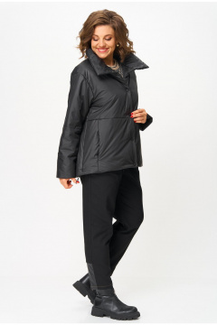 Куртка Andina city 7016-25 черный - фото 4