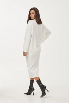 Юбка T.N.D М340 молочный - фото 4