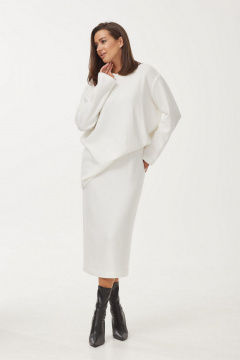 Юбка T.N.D М340 молочный - фото 2