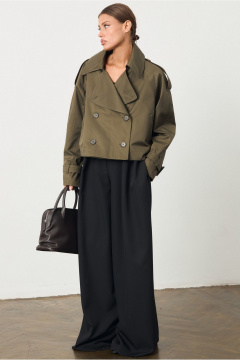 Тренч ATTIKA А3317 зеленый - фото 2