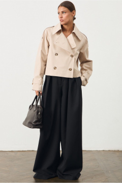 Тренч ATTIKA А3317-2 бежевый - фото 1