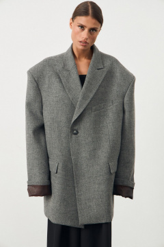 Жакет ATTIKA А3421 серый - фото 3